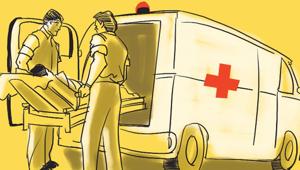 Three persons were killed when a police vehicle runs over bystanders in Tamil Nadu(Representative image) Three persons were killed when a police vehicle runs over bystanders in Tamil Nadu(Representative image)