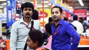 Siva Karthikeyan and Fahadh Faasil are expected to play friends-turned-foes in Velaikkaran. Siva Karthikeyan and Fahadh Faasil are expected to play friends-turned-foes in Velaikkaran.