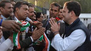 Never in any of his election speeches did Rahul Gandhi use the M word – Muslim. He did not touch once upon the gruesome massacre of 2002 under the watch of Modi. He expressed no solidarity or anguish that Muslims in Gujarat after 2002 have been reduced to second-class citizens, denied housing in colonies of Hindus and Jains, masking their Muslim identity as auto drivers or owners of roadside restaurants and bakeries, making no claims on the government.(PTI) Never in any of his election speeches did Rahul Gandhi use the M word – Muslim. He did not touch once upon the gruesome massacre of 2002 under the watch of Modi. He expressed no solidarity or anguish that Muslims in Gujarat after 2002 have been reduced to second-class citizens, denied housing in colonies of Hindus and Jains, masking their Muslim identity as auto drivers or owners of roadside restaurants and bakeries, making no claims on the government.(PTI)