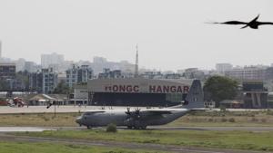 The plan to extend the airport’s main runway to the Arabian Sea was first mooted in 2010 .(HT File Photo) The plan to extend the airport’s main runway to the Arabian Sea was first mooted in 2010 .(HT File Photo)
