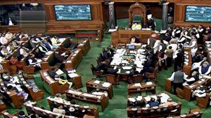 The bill was introduced by law minister Ravi Shankar Prasad in the Lok Sabha on Thursday.(PTI Photo) The bill was introduced by law minister Ravi Shankar Prasad in the Lok Sabha on Thursday.(PTI Photo)