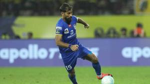 Mumbai City FC’s Balwant Singh will look to add to his goal tally when they take on Delhi Dynamos in an ISL coach at Mumbai.(ISL) Mumbai City FC’s Balwant Singh will look to add to his goal tally when they take on Delhi Dynamos in an ISL coach at Mumbai.(ISL)