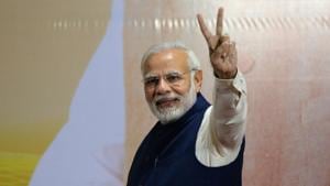 Narendra Modi visited 14 countries in 2017.(AFP Photo) Narendra Modi visited 14 countries in 2017.(AFP Photo)