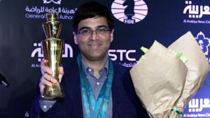 Viswanathan Anand secured the World Rapid title after a gap of 14 years with a magnificent performance in the World Rapid and Blitz Championship in Riyadh.(Facebook) Viswanathan Anand secured the World Rapid title after a gap of 14 years with a magnificent performance in the World Rapid and Blitz Championship in Riyadh.(Facebook)