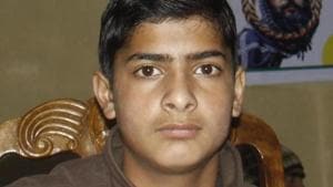 Afzal Guru’s son Galib Guru.(Waseem Andrabi/ HT File) Afzal Guru’s son Galib Guru.(Waseem Andrabi/ HT File)
