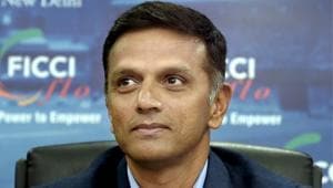 Former India captain Rahul Dravid turned 45 on Thursday.(PTI) Former India captain Rahul Dravid turned 45 on Thursday.(PTI)