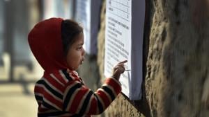 The application process for approximately one lakh nursery seats in private schools opened on December 27 last year for general category applicants and will close on Wednesday.(HT Photo) The application process for approximately one lakh nursery seats in private schools opened on December 27 last year for general category applicants and will close on Wednesday.(HT Photo)