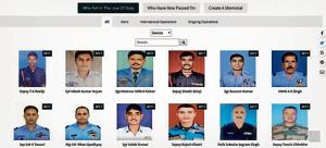 Honourpoint has been set up by three retired Wing Commanders, MA Afraz, Rajendra Prasad and LK Chaubey. The eventual aim is to pay tribute to every deceased India soldier since August 15, 1947. Honourpoint has been set up by three retired Wing Commanders, MA Afraz, Rajendra Prasad and LK Chaubey. The eventual aim is to pay tribute to every deceased India soldier since August 15, 1947.