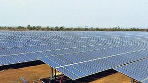 The Bhadla solar park is being developed in four phases.(HT File Photo) The Bhadla solar park is being developed in four phases.(HT File Photo)