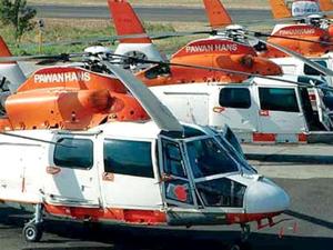 The chopper crash on January 13 killed five ONGC employees and two Pawan Hans pilots.(HT file photo) The chopper crash on January 13 killed five ONGC employees and two Pawan Hans pilots.(HT file photo)
