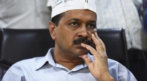 Chief minister Arvind Kejriwal’s party still has enough MLAs to run the government, but it might be more vulnerable now with fewer seats.(Sonu Mehta/HT Photo) Chief minister Arvind Kejriwal’s party still has enough MLAs to run the government, but it might be more vulnerable now with fewer seats.(Sonu Mehta/HT Photo)