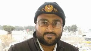 Akash Raj was told the company was now putting up staffers at a five-star hotel for better safety.(Photo by arrangement) Akash Raj was told the company was now putting up staffers at a five-star hotel for better safety.(Photo by arrangement)