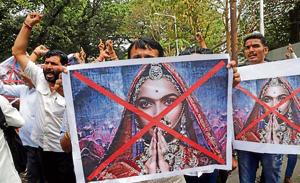 Kshatriya Mahasabha organised a protest against Padmaavat in Haridwar on Monday.(HT FILE/AP) Kshatriya Mahasabha organised a protest against Padmaavat in Haridwar on Monday.(HT FILE/AP)