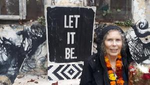 Prudence Farrow at Beatles Ashram on Tuesday.(HT Photo) Prudence Farrow at Beatles Ashram on Tuesday.(HT Photo)