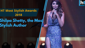 <p>Actor Shilpa Shetty got the Most Stylish Author award at the HT&thinsp;Most&thinsp;Stylish Awards 2018 on Wednesday night. &ldquo;Style is having to express much without saying anything,&rdquo; she said in her speech.</p>
