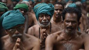 Farmers from Tamil Nadu stage a protest demanding loan waiver at Jantar Mantar in New Delhi last year.(Ravi Choudhary/HT File) Farmers from Tamil Nadu stage a protest demanding loan waiver at Jantar Mantar in New Delhi last year.(Ravi Choudhary/HT File)