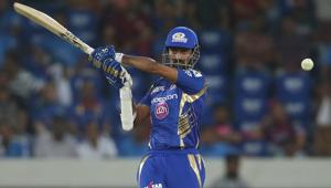 Krunal Pandya was one of the stars of Mumbai Indians’ title win in the 2017 edition of the Indian Premier League.(BCCI) Krunal Pandya was one of the stars of Mumbai Indians’ title win in the 2017 edition of the Indian Premier League.(BCCI)