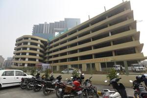 Officials said that if buses are parked inside the parking lot instead of on the roads, it would reduce traffic, help curb pollution and also earn the Authority revenue(HT File) Officials said that if buses are parked inside the parking lot instead of on the roads, it would reduce traffic, help curb pollution and also earn the Authority revenue(HT File)