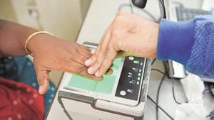 The beneficiaries had to provide their finger print, details of his ration card and UID (Aadhaar) numbers to match the data fed into the computer. This would generate a slip on the basis of which he was given subsidised ration every month.(MInt File Photo) The beneficiaries had to provide their finger print, details of his ration card and UID (Aadhaar) numbers to match the data fed into the computer. This would generate a slip on the basis of which he was given subsidised ration every month.(MInt File Photo)