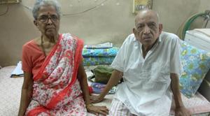 Iravati Lavate, 79, and her husband Narayan, 86, wrote to the President of India, seeking permission for ‘doctor-assisted death’ (mercy killing or active euthanasia). The couple has made this unusual request fearing that they will fall terminally ill and will not be able to ‘contribute to society’(HT Photo) Iravati Lavate, 79, and her husband Narayan, 86, wrote to the President of India, seeking permission for ‘doctor-assisted death’ (mercy killing or active euthanasia). The couple has made this unusual request fearing that they will fall terminally ill and will not be able to ‘contribute to society’(HT Photo)