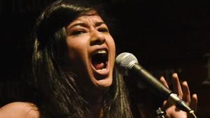 Jeeya Sethi, curator and stand-up comedy performer, at Irish House on Wednesday.(Aalok Soni/ HT) Jeeya Sethi, curator and stand-up comedy performer, at Irish House on Wednesday.(Aalok Soni/ HT)