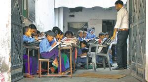 Around 2,300 teachers had not been getting salary since November last year.(HT File/Representative image) Around 2,300 teachers had not been getting salary since November last year.(HT File/Representative image)