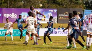 East Bengal defeated I-League leaders Minerva Punjab in Panchkula on Tuesday.(AIFF) East Bengal defeated I-League leaders Minerva Punjab in Panchkula on Tuesday.(AIFF)