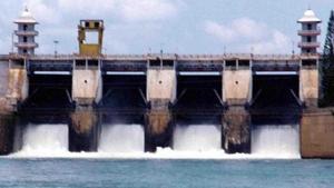 Cauvery river water being released from the Kabini Dam at Heggadadevankote province about 165 kms south-west of Bangalore.(AFP File Photo) Cauvery river water being released from the Kabini Dam at Heggadadevankote province about 165 kms south-west of Bangalore.(AFP File Photo)