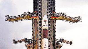 India's first unmanned scientific mission to the moon, Chandrayaan -1, had taken off at the Satish Dhawan Space Centre in Sriharikota on October 22, 2008.(PTI file photo) India's first unmanned scientific mission to the moon, Chandrayaan -1, had taken off at the Satish Dhawan Space Centre in Sriharikota on October 22, 2008.(PTI file photo)