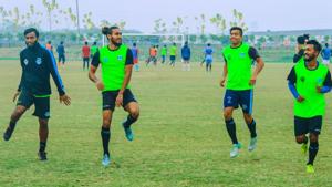 A win here against Gokulam Kerala FC on Tuesday will make Minerva Punjab FC front-runners to lift the I-League title.(AIFF) A win here against Gokulam Kerala FC on Tuesday will make Minerva Punjab FC front-runners to lift the I-League title.(AIFF)