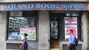 Strand Book Stall at Fort on Tuesday.(Bhushan Koyande/HT) Strand Book Stall at Fort on Tuesday.(Bhushan Koyande/HT)