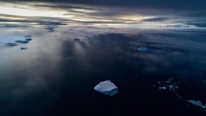 This handout picture released by Greenpeace on January 24, 2018 shows glacier front and icebergs at Joinville Island, facing the Antarctic Sound at the opening of the Weddell Sea during a submarine-based scientific research.(AFP) This handout picture released by Greenpeace on January 24, 2018 shows glacier front and icebergs at Joinville Island, facing the Antarctic Sound at the opening of the Weddell Sea during a submarine-based scientific research.(AFP)