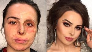 Gohar Avetisyan is using makeup to give stunning makeovers to her clients. (Gohar Avetisyan/Instagram) Gohar Avetisyan is using makeup to give stunning makeovers to her clients. (Gohar Avetisyan/Instagram)
