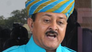 Rajasthan MLA Bhawani Singh Rajawat. Rajasthan MLA Bhawani Singh Rajawat.
