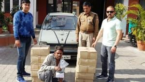 Owing to its proximity to Haryana, western Uttar Pradesh, and Himachal Pradesh, illicit trade of drugs and banned liquor is high in Dehradun.(HT File) Owing to its proximity to Haryana, western Uttar Pradesh, and Himachal Pradesh, illicit trade of drugs and banned liquor is high in Dehradun.(HT File)