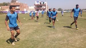 The I-League title is still Minerva Punjab’s title to lose. A win will see them tower above the rest but a loss or draw will mean the rest of the results must go their way.(AIFF) The I-League title is still Minerva Punjab’s title to lose. A win will see them tower above the rest but a loss or draw will mean the rest of the results must go their way.(AIFF)