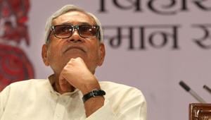 Bihar chief minister Nitish Kumar was initially reluctant to field his JD(U) candidate in the upcoming bypolls for Araria Lok Sabha and Bhabua and Jehanabad assembly seats.(Arvind Yadav/HT File Photo) Bihar chief minister Nitish Kumar was initially reluctant to field his JD(U) candidate in the upcoming bypolls for Araria Lok Sabha and Bhabua and Jehanabad assembly seats.(Arvind Yadav/HT File Photo)