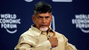 TDP chief and Andhra Pradesh chief minister N Chandrababu Naidu urged his party colleagues to explain to the people the reasons behind his party’s decision to withdraw two ministers from the Narendra Modi-led NDA government.(Reuters File Photo) TDP chief and Andhra Pradesh chief minister N Chandrababu Naidu urged his party colleagues to explain to the people the reasons behind his party’s decision to withdraw two ministers from the Narendra Modi-led NDA government.(Reuters File Photo)