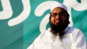 Hafiz Saeed called action against his organisations “illegitimate and injurious to the country and a calculated effort to undermine its sovereignty.”(REUTERS) Hafiz Saeed called action against his organisations “illegitimate and injurious to the country and a calculated effort to undermine its sovereignty.”(REUTERS)