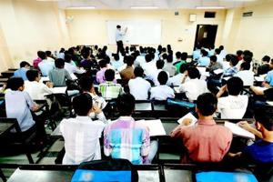 View of a coaching institute in Kota.(Livemint File Photo) View of a coaching institute in Kota.(Livemint File Photo)