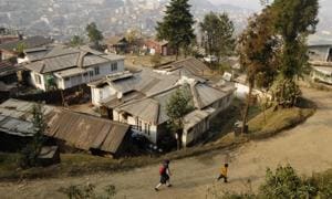 Condition of roads in Nagaland is among the worst in the northeast .(Samir Jana/HT FILE PHOTO) Condition of roads in Nagaland is among the worst in the northeast .(Samir Jana/HT FILE PHOTO)