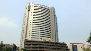 A view of the MCD Civic Centre Building(Hindustan Times) A view of the MCD Civic Centre Building(Hindustan Times)
