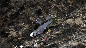 A view of the wreckage of a Turkish private jet that crashed on Sunday in Zagros Mountains, outside of the city of Shahr-e Kord, some 370 kilometers south of the capital Tehran, Iran on March 12.(AP Photo) A view of the wreckage of a Turkish private jet that crashed on Sunday in Zagros Mountains, outside of the city of Shahr-e Kord, some 370 kilometers south of the capital Tehran, Iran on March 12.(AP Photo)