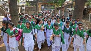 As opposed to the enrolment of 2,34,826 students in 2016, a total of 2,33,750 students have enroled this year in Pune district.(HT representative photo) As opposed to the enrolment of 2,34,826 students in 2016, a total of 2,33,750 students have enroled this year in Pune district.(HT representative photo)