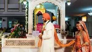 Every Sikh marriage that took place before the bill came into force will also gain legal status.(Representative photo/Shutterstock) Every Sikh marriage that took place before the bill came into force will also gain legal status.(Representative photo/Shutterstock)