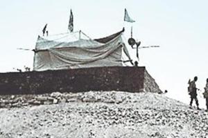 File photo of the makeshift Ram temple in Ayodhya.(HT File Photo) File photo of the makeshift Ram temple in Ayodhya.(HT File Photo)