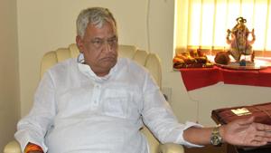 Newly elected Rajya Sabha MP Dr Kirori Lal Meena(Prabhakar Sharma/HT Photo) Newly elected Rajya Sabha MP Dr Kirori Lal Meena(Prabhakar Sharma/HT Photo)