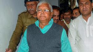 Former Bihar Chief Minister Lalu Prasad has been serving a jail term in Ranchi since December 23, 2017 following his conviction in a fodder scam case.(PTI File Photo)