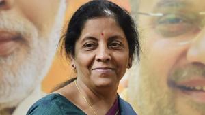 Defence minister Nirmala Sitharaman during a press conference at BJP headquarter in New Delhi on Sunday.(PTI Photo) Defence minister Nirmala Sitharaman during a press conference at BJP headquarter in New Delhi on Sunday.(PTI Photo)