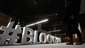 Blockchain is a digital database of transactions that uses encryption and shared network of decentralised computers to independently record and verify the exchanges, preventing data theft, hacking and manipulation.(AFP) Blockchain is a digital database of transactions that uses encryption and shared network of decentralised computers to independently record and verify the exchanges, preventing data theft, hacking and manipulation.(AFP)